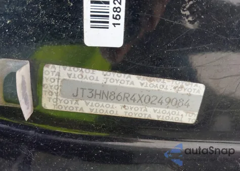 1999 Toyota 4Runner Sr5 V6 z USA, uszkodzony, nr VIN JT3HN86R4X0249084